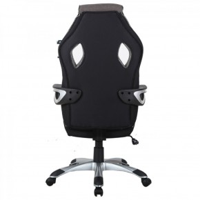 Кресло компьютерное BRABIX Techno GM-002 (ткань) черное/серое, вставки белые (531815) в Надыме - nadym.mebel-74.com | фото