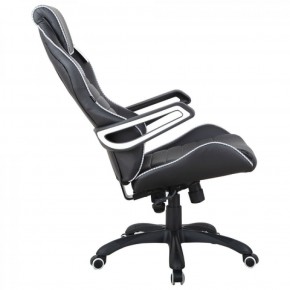 Кресло компьютерное BRABIX Techno Pro GM-003 (экокожа черное/серое, вставки серые) 531814 в Надыме - nadym.mebel-74.com | фото