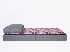 Кресло-кровать бескаркасное Харви (серый-геометрия слейт) в Надыме - nadym.mebel-74.com | фото