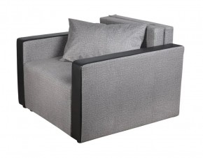 Кресло-кровать Милена с подлокотниками (серый) Велюр в Надыме - nadym.mebel-74.com | фото