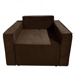 Кресло-кровать Принц КК1-ВК (велюр коричневый) в Надыме - nadym.mebel-74.com | фото