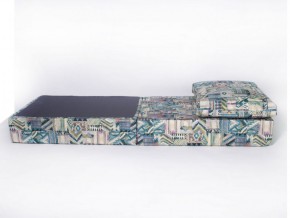 Кресло-кровать-пуф бескаркасное Окта (Велюр принт 2) в Надыме - nadym.mebel-74.com | фото
