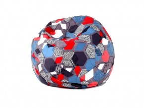 Кресло-мешок Мяч M (Geometry Slate) в Надыме - nadym.mebel-74.com | фото