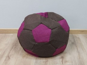 Кресло-мешок Мяч S (Savana Chocolate-Savana Berry) в Надыме - nadym.mebel-74.com | фото