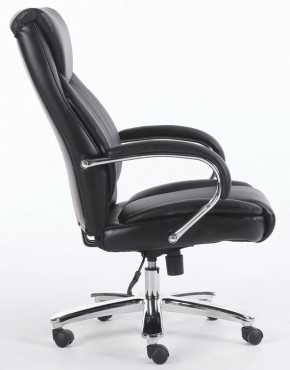 Кресло офисное BRABIX "Advance EX-575" (хром/экокожа/черное) 531825 в Надыме - nadym.mebel-74.com | фото