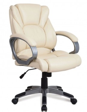 Кресло офисное BRABIX "Eldorado EX-504", экокожа, бежевое, 531167 в Надыме - nadym.mebel-74.com | фото