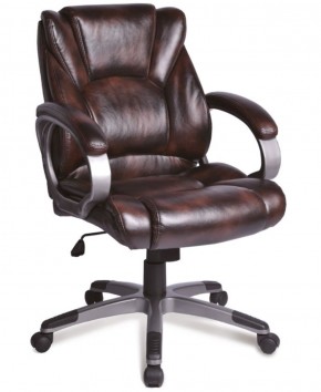 Кресло офисное BRABIX "Eldorado EX-504" (коричневое) 530875 в Надыме - nadym.mebel-74.com | фото