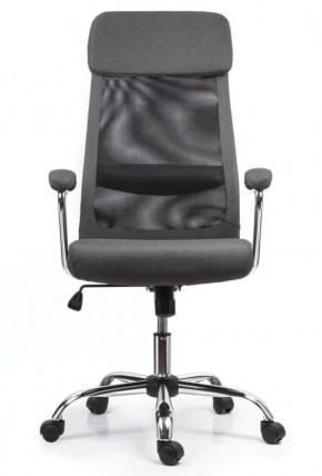 Кресло офисное BRABIX "Flight EX-540" (хром, ткань, сетка, серое) 531848 в Надыме - nadym.mebel-74.com | фото