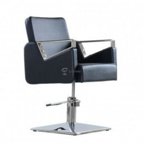Кресло парикмахерское Barneo 6300V5 черное в Надыме - nadym.mebel-74.com | фото