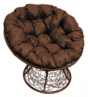 Кресло "ПАПАСАН" ротанг (каркас коричневый) в Надыме - nadym.mebel-74.com | фото