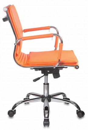 Кресло руководителя Бюрократ CH-993-LOW/ORANGE оранжевый в Надыме - nadym.mebel-74.com | фото