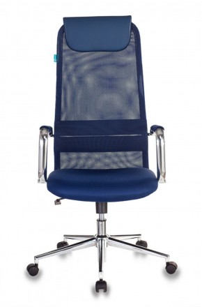 Кресло руководителя Бюрократ KB-9N/DB/TW-10N синий в Надыме - nadym.mebel-74.com | фото
