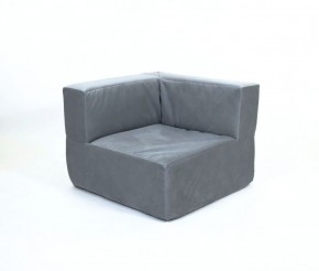 Кресло-угловое-модуль бескаркасное Тетрис 30 (Серый) в Надыме - nadym.mebel-74.com | фото