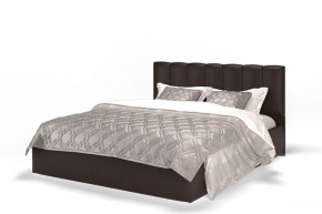 Кровать Элен 1600 + основание с ПМ (Лесмо brown) коричневый в Надыме - nadym.mebel-74.com | фото