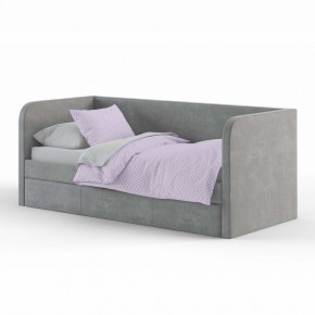 Кровать ERICA DOUBLE интерьерная в ткани рогожка Moderno в Надыме - nadym.mebel-74.com | фото