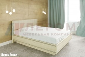 Кровать КР-1014 с мягким изголовьем в Надыме - nadym.mebel-74.com | фото