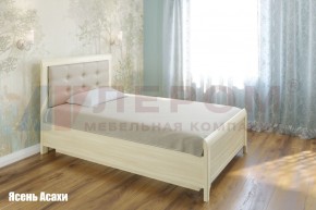 Кровать КР-1031 с мягким изголовьем в Надыме - nadym.mebel-74.com | фото
