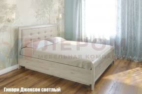 Кровать КР-1033 с мягким изголовьем в Надыме - nadym.mebel-74.com | фото