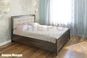 Кровать КР-1034 с мягким изголовьем в Надыме - nadym.mebel-74.com | фото