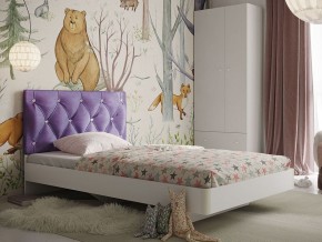 Кровать Милана (900) Каретная стяжка, на щитах в Надыме - nadym.mebel-74.com | фото