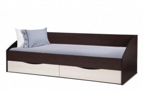 Кровать одинарная "Фея - 3" симметричная New (2000Х900) венге/вудлайн кремовый в Надыме - nadym.mebel-74.com | фото