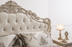 Кровать с мягким изголовьем Патрисия (1600) крем в Надыме - nadym.mebel-74.com | фото