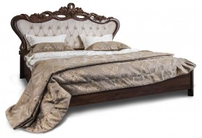 Кровать с мягким изголовьем Афина 1600 (караваджо) ламели в Надыме - nadym.mebel-74.com | фото