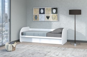 Кровать Сказка с ПМ 900 (Белый текстурный) в Надыме - nadym.mebel-74.com | фото