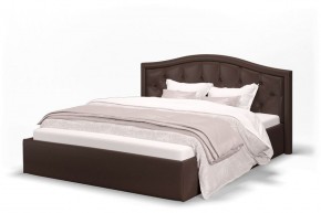 Кровать Стелла 1200 + Основание (Лесмо brown) коричневый в Надыме - nadym.mebel-74.com | фото