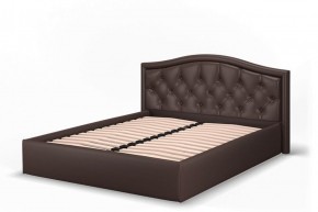 Кровать Стелла 1200 + Основание (Лесмо brown) коричневый в Надыме - nadym.mebel-74.com | фото