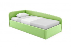 Кровать угловая Лэсли интерьерная +основание (120х200) 1 кат. ткани в Надыме - nadym.mebel-74.com | фото