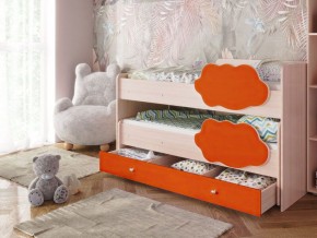 Кровать выкатная Соник на щитах (800*1600) с бортиком + ящик в Надыме - nadym.mebel-74.com | фото