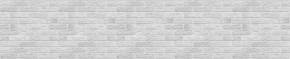Кухонный фартук 610х3000х1,5 (композит) КМ Кирпич серый в Надыме - nadym.mebel-74.com | фото