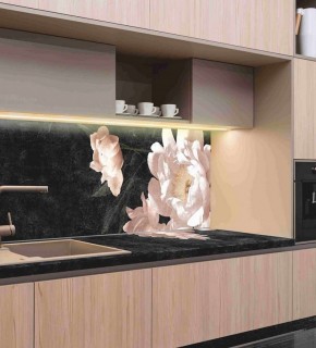 Кухонный фартук со столешницей (А-05) в едином стиле (3050 мм) в Надыме - nadym.mebel-74.com | фото