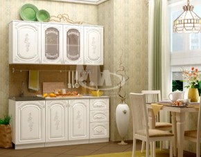 ЛИЗА-2 Кухонный гарнитур 1,7 Белый глянец холодный в Надыме - nadym.mebel-74.com | фото