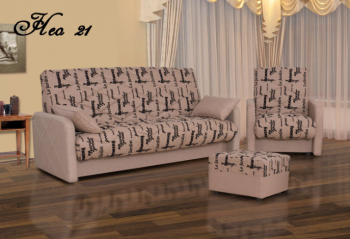 Комплект мягкой мебели НЕО 21М (3+1+ Пуф) в Надыме - nadym.mebel-74.com | фото