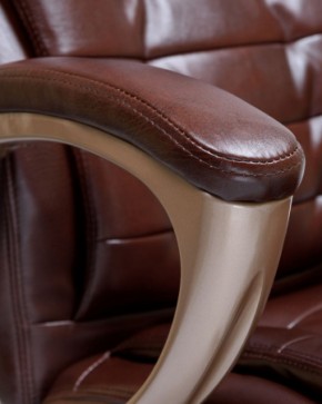 Офисное кресло для руководителей DOBRIN DONALD LMR-106B коричневый в Надыме - nadym.mebel-74.com | фото