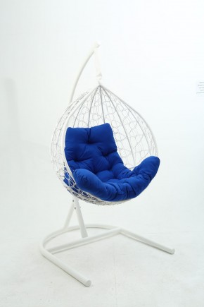 Подвесное кресло Бароло (белый/синий) в Надыме - nadym.mebel-74.com | фото