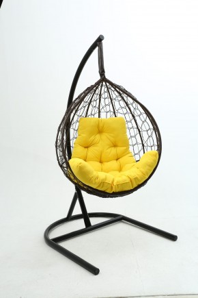 Подвесное кресло Бароло (коричневый/желтый) в Надыме - nadym.mebel-74.com | фото