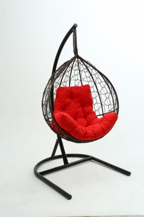 Подвесное кресло Бароло (коричневый/красный) в Надыме - nadym.mebel-74.com | фото
