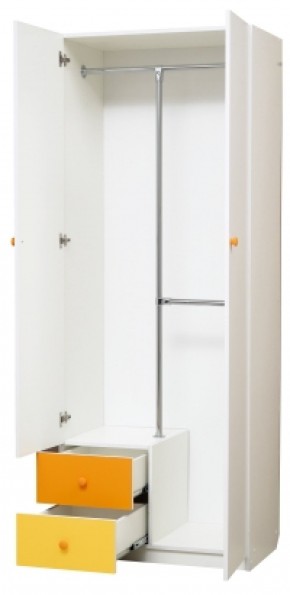 Шкаф 2-х дверный с ящиками и зеркалом Радуга (800) в Надыме - nadym.mebel-74.com | фото