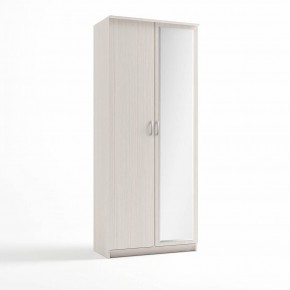 Шкаф 2-х створчатый Дуэт Люкс с зеркалом в Надыме - nadym.mebel-74.com | фото