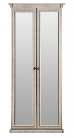 Шкаф 2-х створчатый с Зеркалом Афина (крем корень) в Надыме - nadym.mebel-74.com | фото