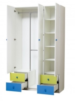 Шкаф 3-х дверный с ящиками Радуга (1200) в Надыме - nadym.mebel-74.com | фото