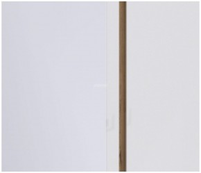 Шкаф 3х дверный с зеркалом Веста СБ-2258 (Дуб Бунратти/Белый глянец) в Надыме - nadym.mebel-74.com | фото