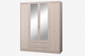 ВЕРОНА-СП Шкаф 4-х дверный с зеркалом и ящиками в Надыме - nadym.mebel-74.com | фото
