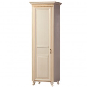 Шкаф для одежды 1-дверный №472 Марлен Кремовый белый в Надыме - nadym.mebel-74.com | фото