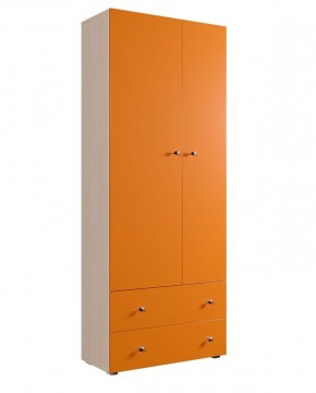 Шкаф ДМ 800 с 2-мя ящиками (оранж) в Надыме - nadym.mebel-74.com | фото