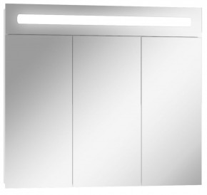 Шкаф-зеркало Аврора 80 с подсветкой LED Домино (DV8009HZ) в Надыме - nadym.mebel-74.com | фото