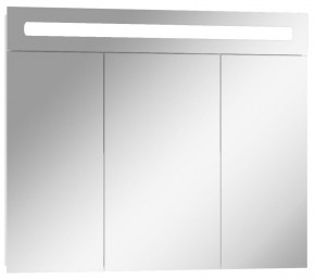 Шкаф-зеркало Аврора 85 с подсветкой LED Домино (DV8010HZ) в Надыме - nadym.mebel-74.com | фото